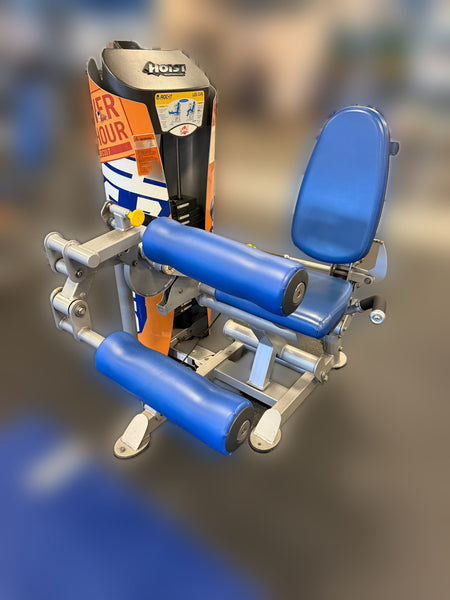 HOIST ROC-IT seated leg curl selectorized machine – used commercial gym equipment package