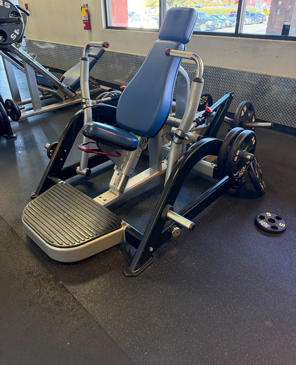 Star Trac Leverage plate-loaded press – used commercial gym equipment package
