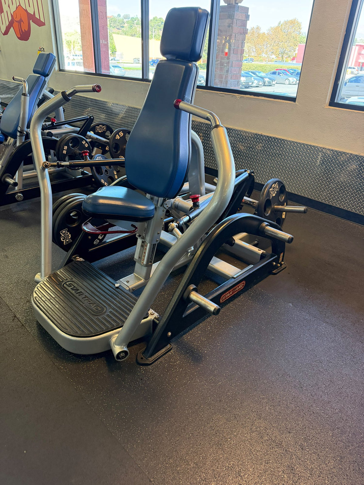 Star Trac plate-loaded strength machine – used commercial gym equipment package