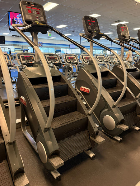 Star Trac StepMill stair climbers – used commercial gym equipment package