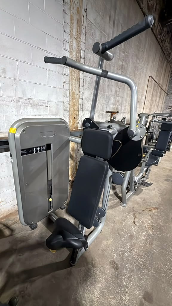 Used Technogym selectorized pulldown – 23-piece commercial strength package MWP1