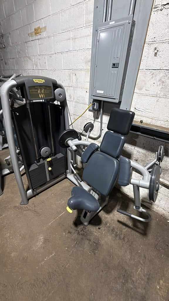 Used Technogym selectorized strength machine – 23-piece commercial strength package MWP1