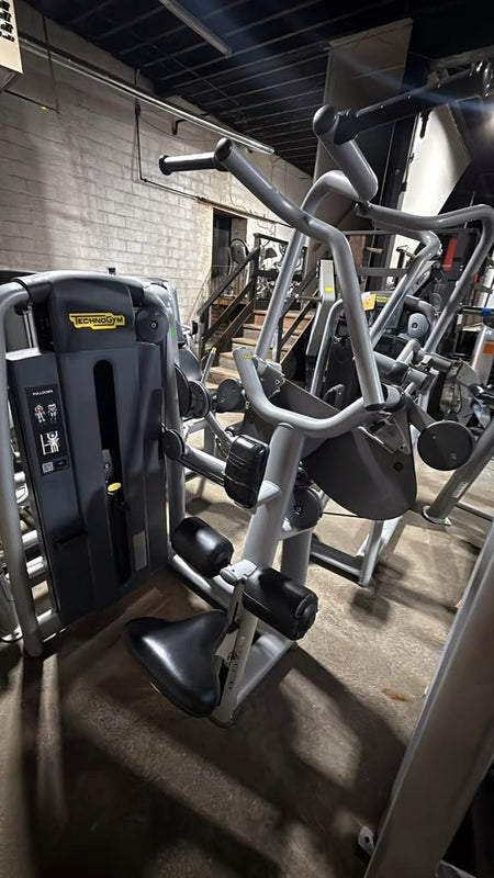 Used Technogym selectorized strength machine – 23-piece commercial strength package MWP1